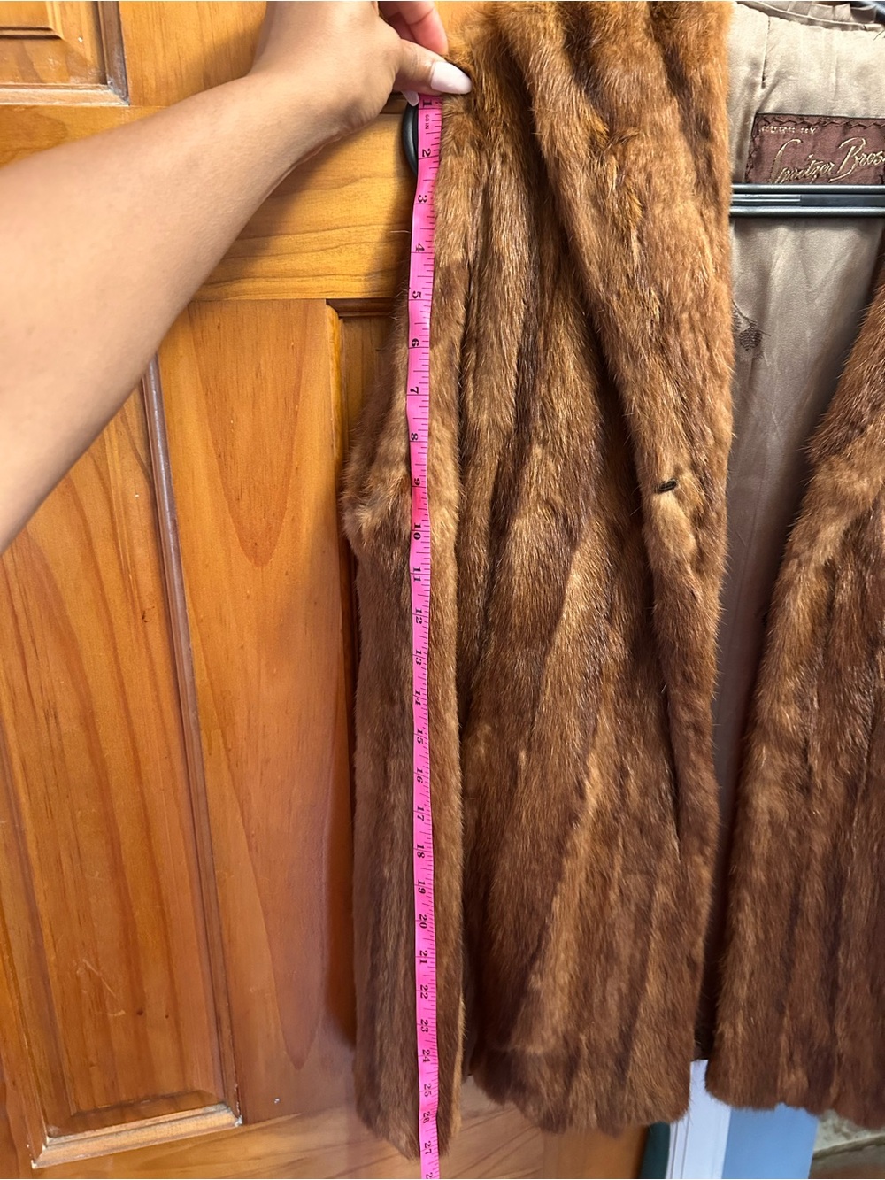 Vintage Mink  Fur Vest - Picture 8 of 9
